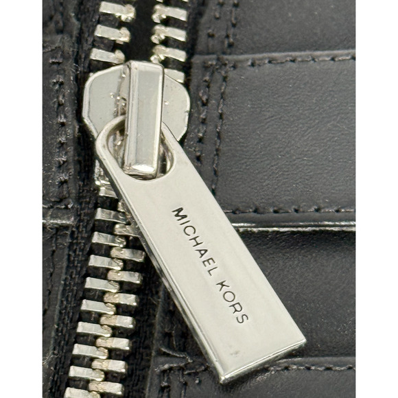 NEW MICHAEL KORS BLACK AMAL LEATHER STILETTO ANKLE BOOTIES BOOTS SIZE 10 - Picture 8 of 10